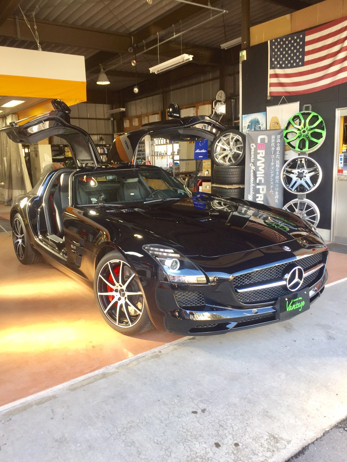 県外のお客様 BenzSLS Seat Repair・ARCANA LEATHER(アルカナレザー)